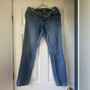 Loft modern straight leg jeans size 4